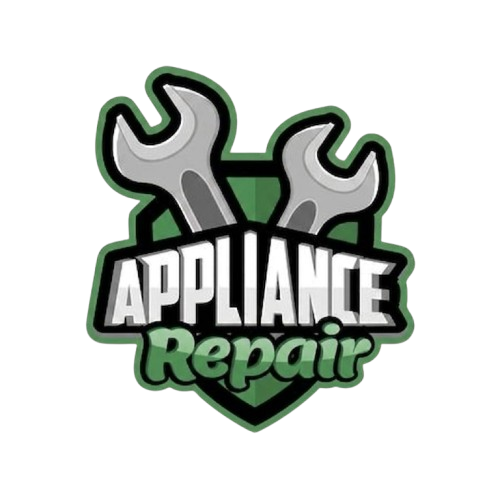 Appliance Repair logo with wrench and screwdriver icon.