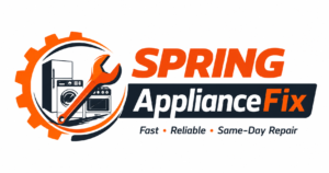 "Spring ApplianceFix logo – Trusted appliance repair company in Colorado Springs, CO.